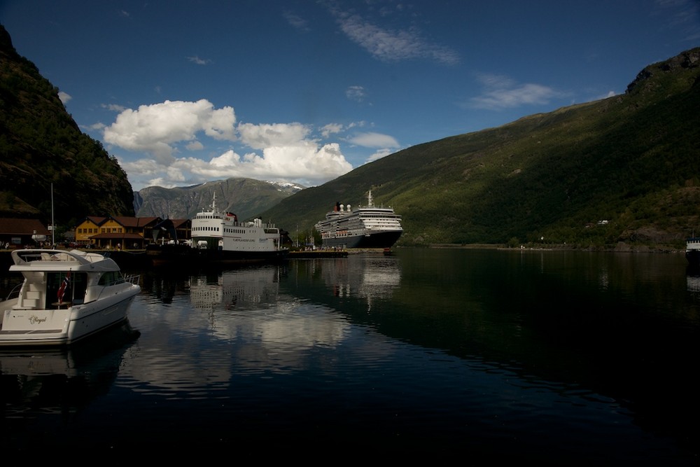 Flåm Hafen