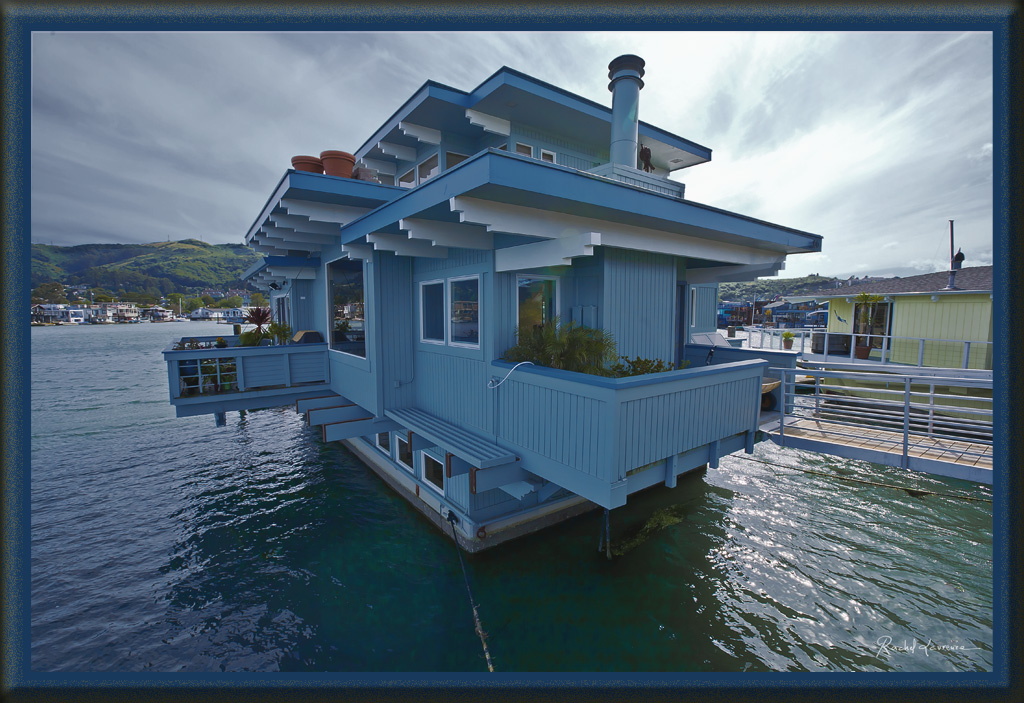 Floating homes Sausalito Californie