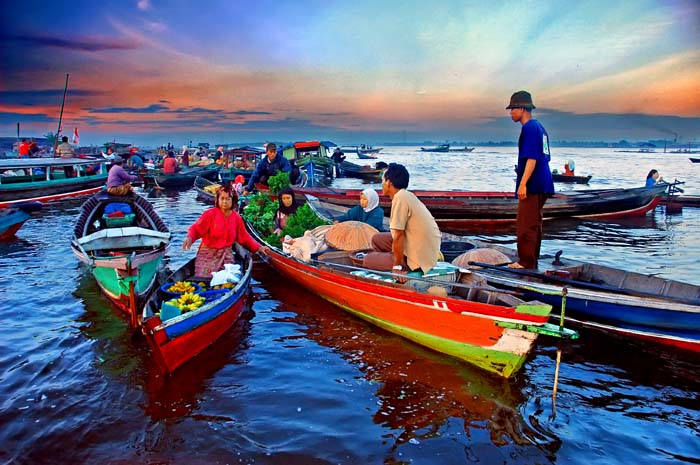 floating market