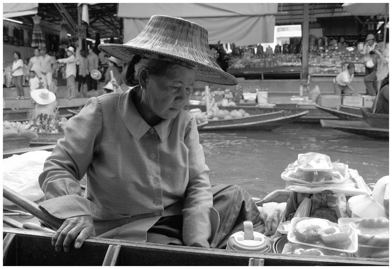 Floating market