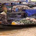 Floating Market auf dem Mekong