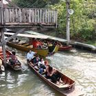 Floating Market Bangkok, Wasserkreuzung