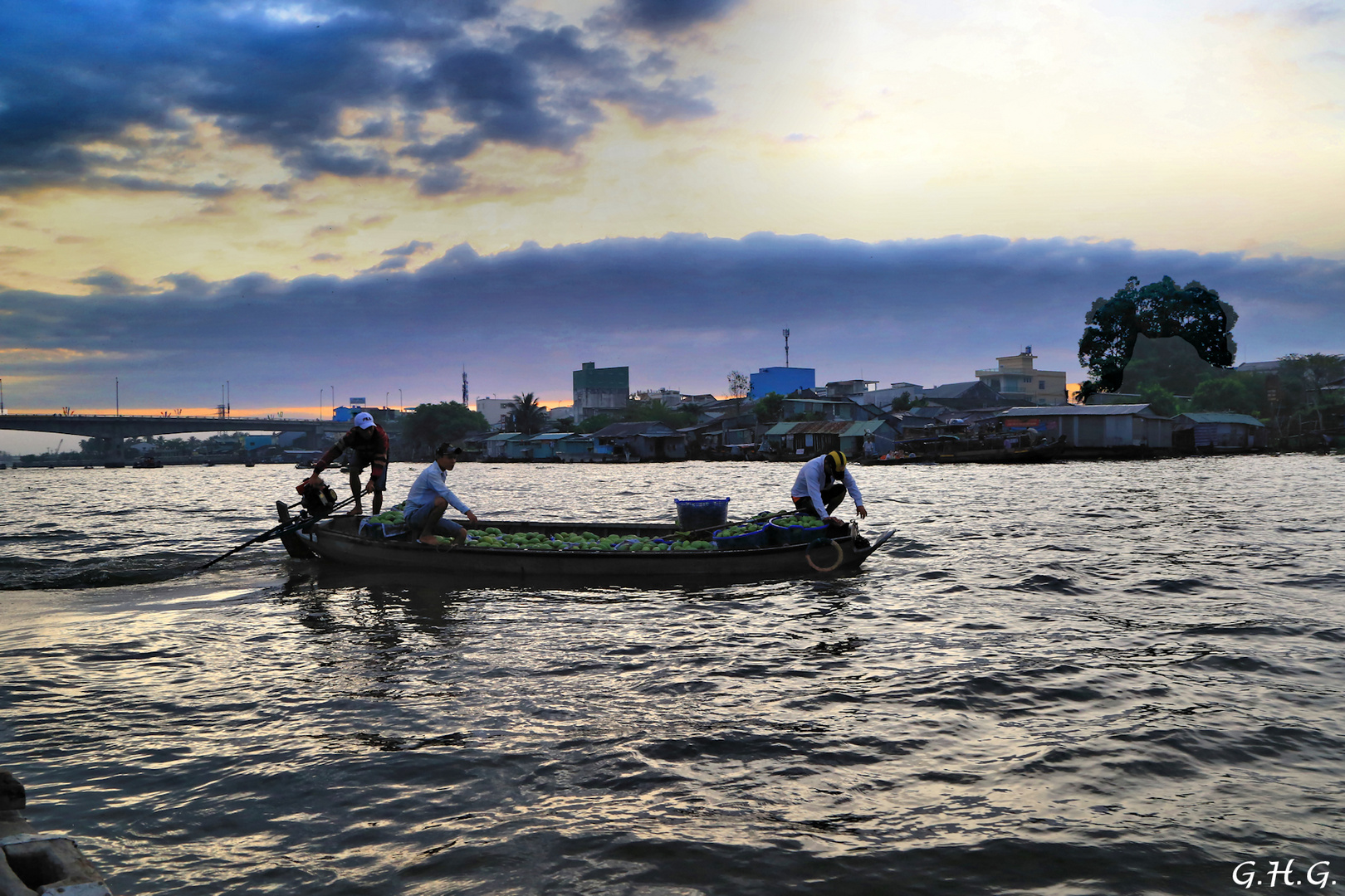 Floating Market in Can Tho