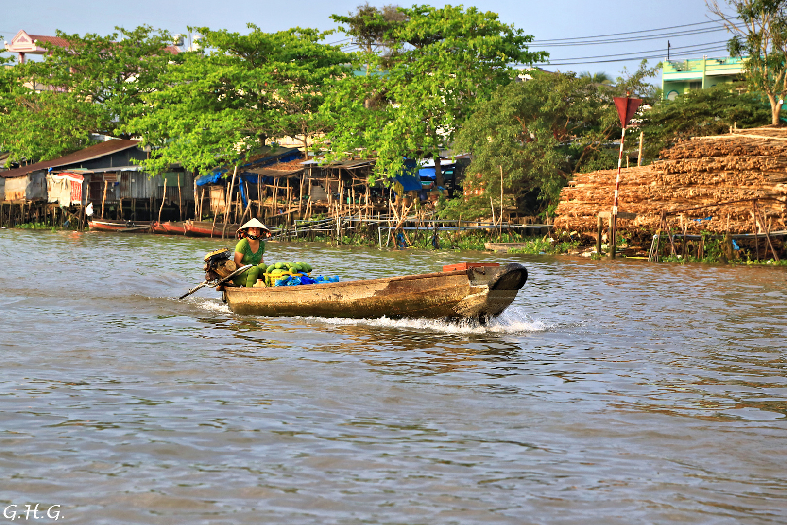 Floating Market in Can Tho