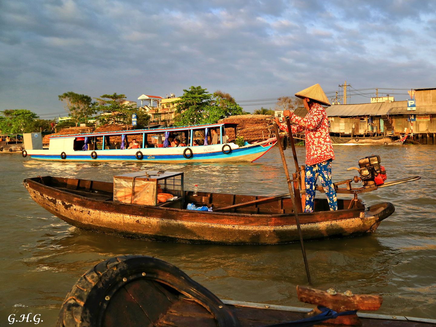 Floating Market in Can Tho