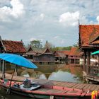 Floating market in Samut Prakan