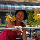 Floating market in the Mekong delta