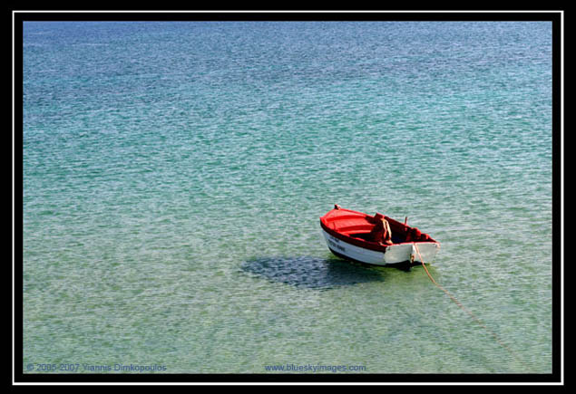 Floating on the Aegean Sea