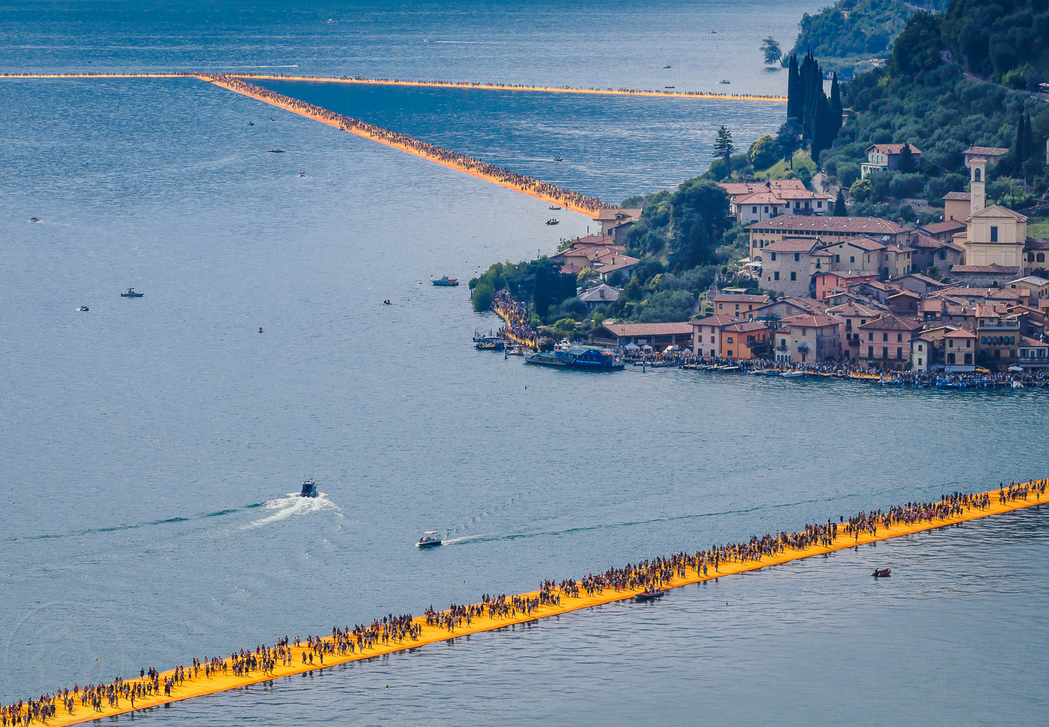 Floating Piers, Lake Iseo