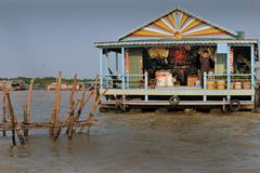 Floating store for local residents