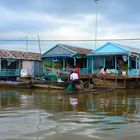 Floating Village, auf dem Mekong