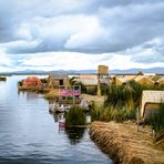 Floating Village on Titicaca Lake