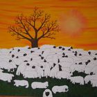  flock -60x80 Öl-