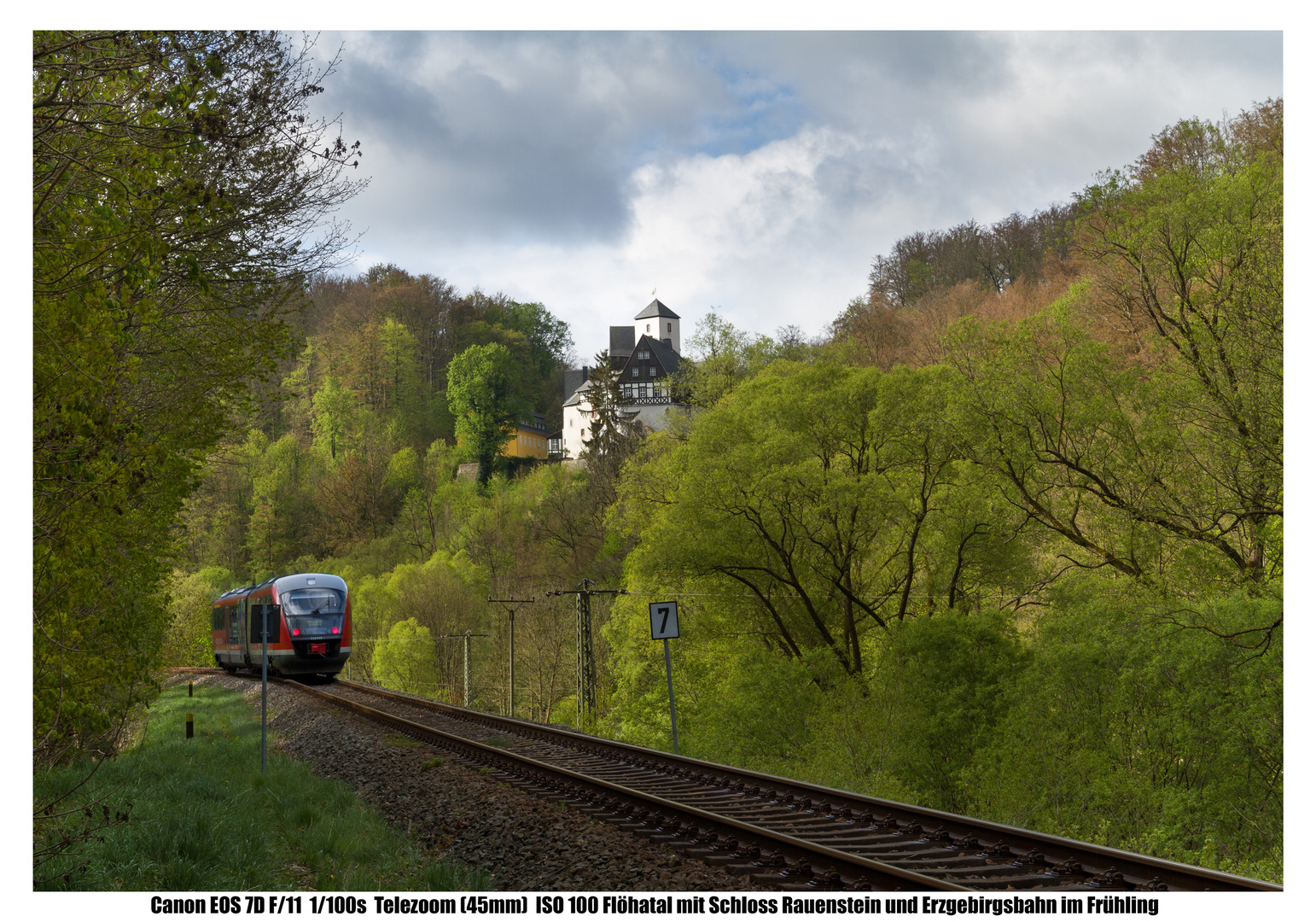 Flöhatal im Frühling 