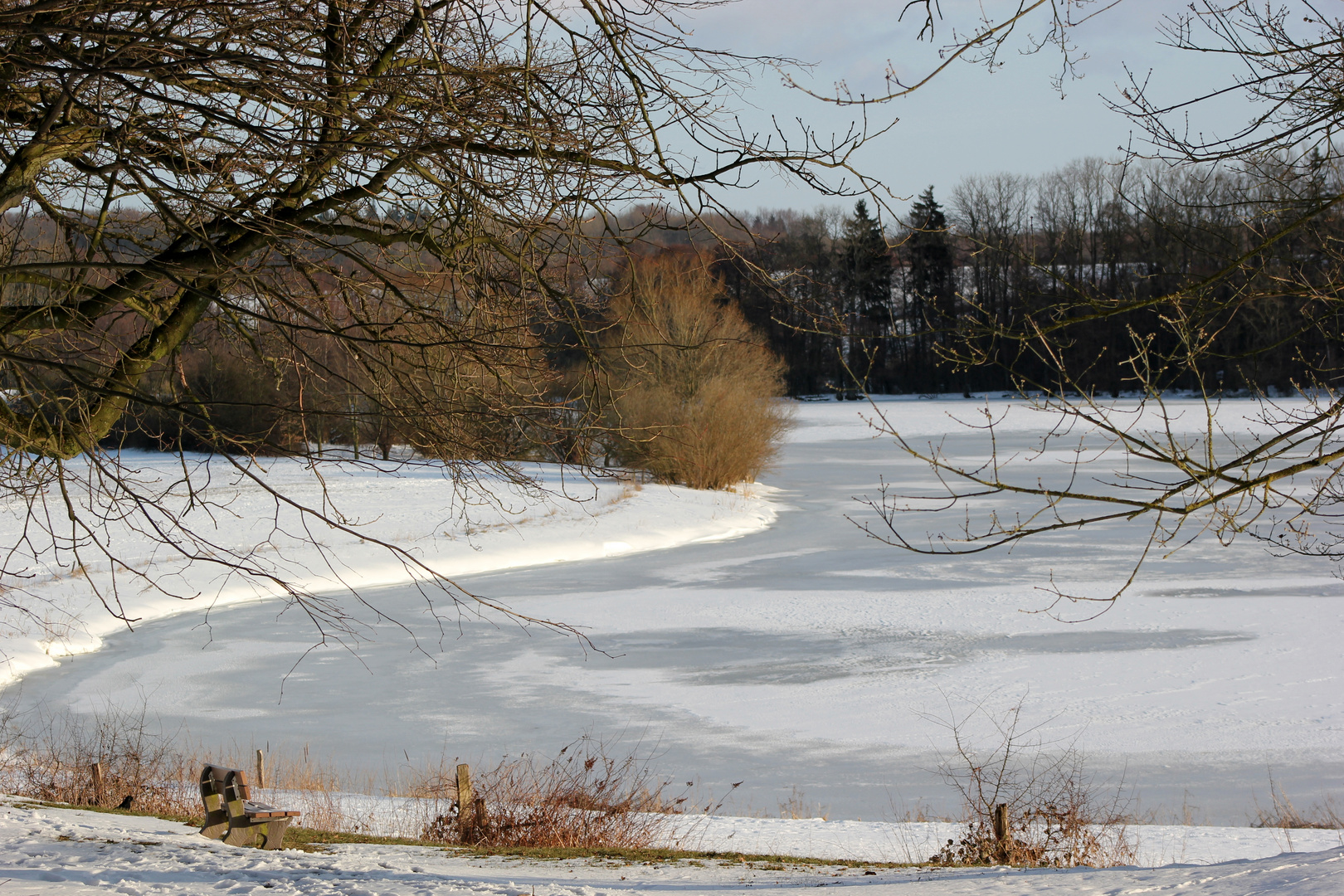 Flörkendorfer Mühlenteich bei Ahrensbök Foto & Bild landschaft, bach