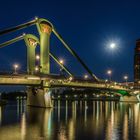 Flößerbrücke am Abend