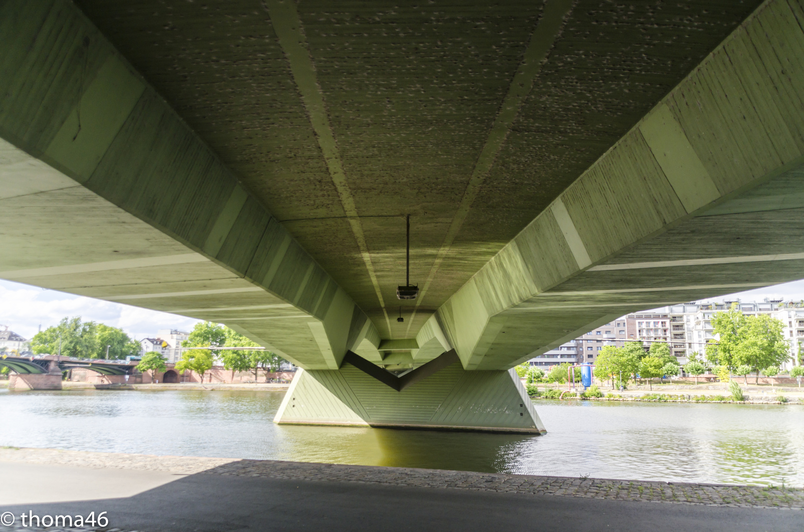 Flößerbrücke in Frankfurt