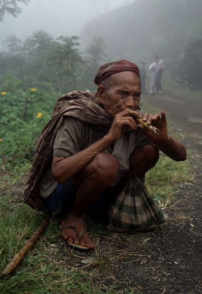 Flötenspieler auf Sulawesi