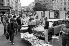 Flohmarkt 1990 in Rostock