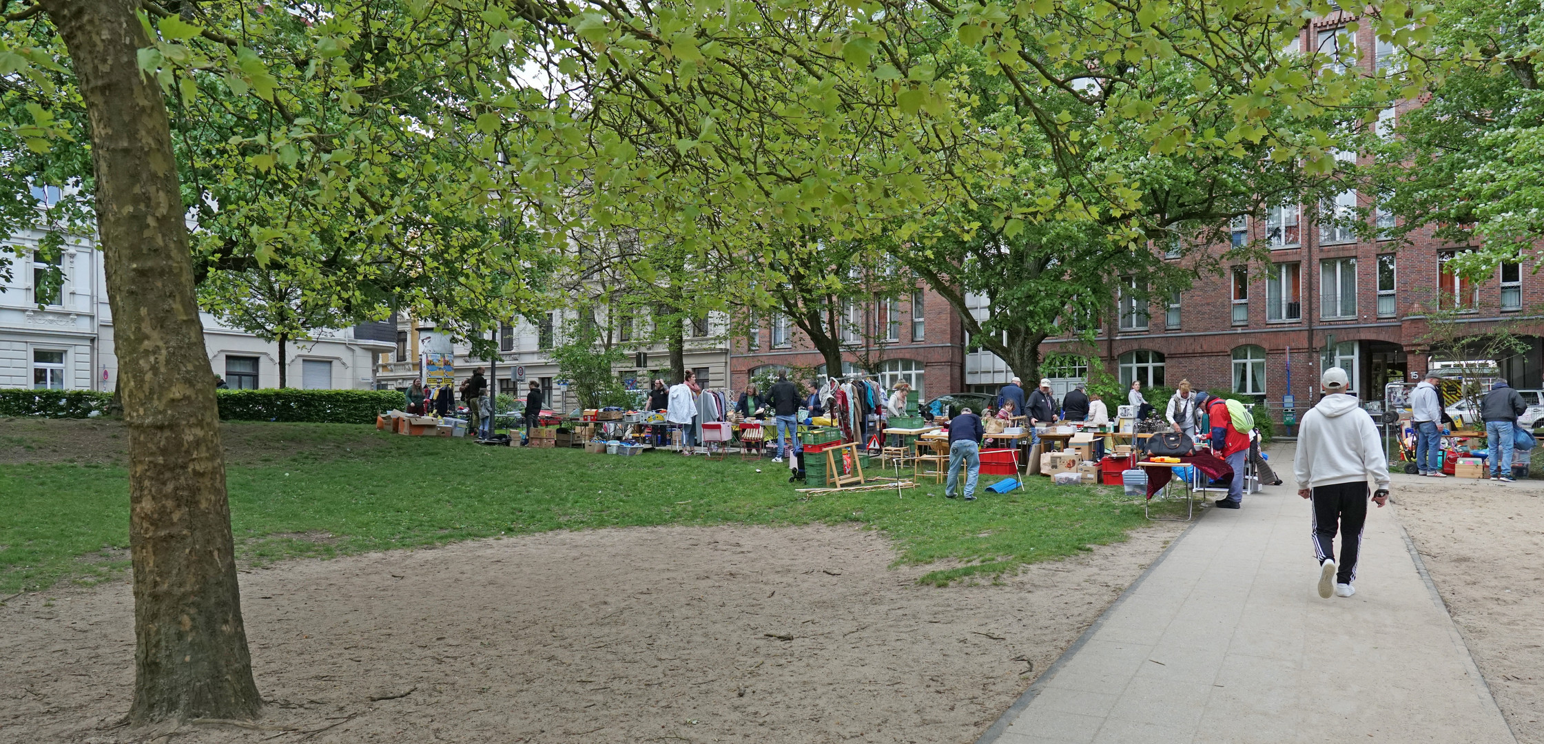 Flohmarkt auf dem Schusterplatz