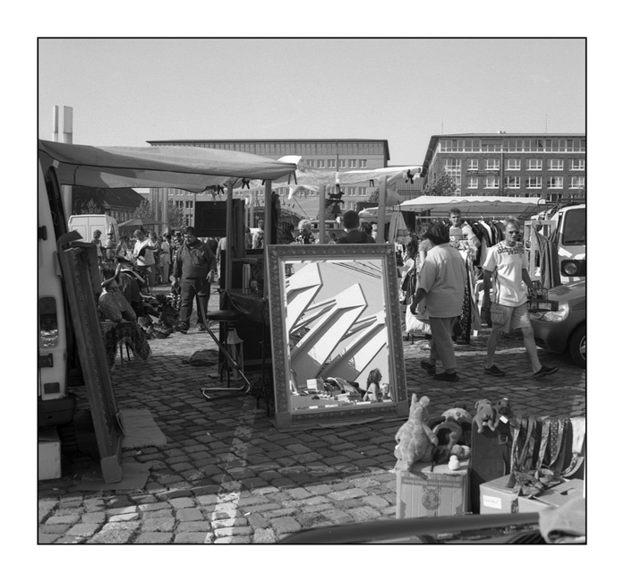 Flohmarkt auf der Bürgerweide - Flea market on the citizen pasture
