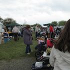 Flohmarkt auf der Elbinsel Krautsand