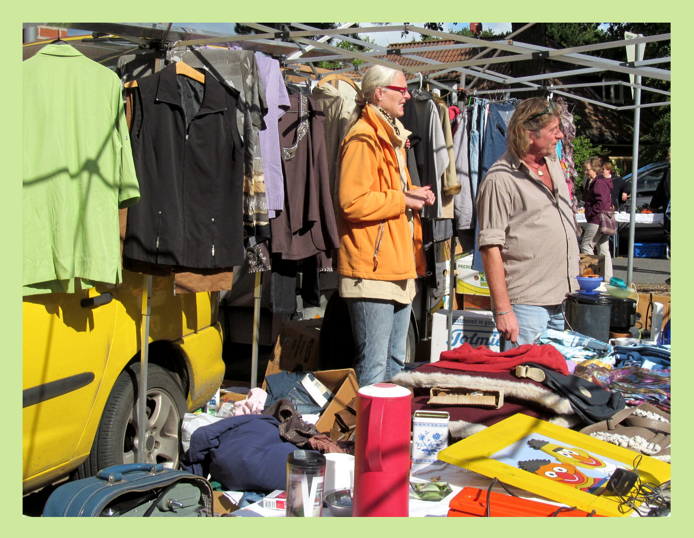 Flohmarkt heute ....