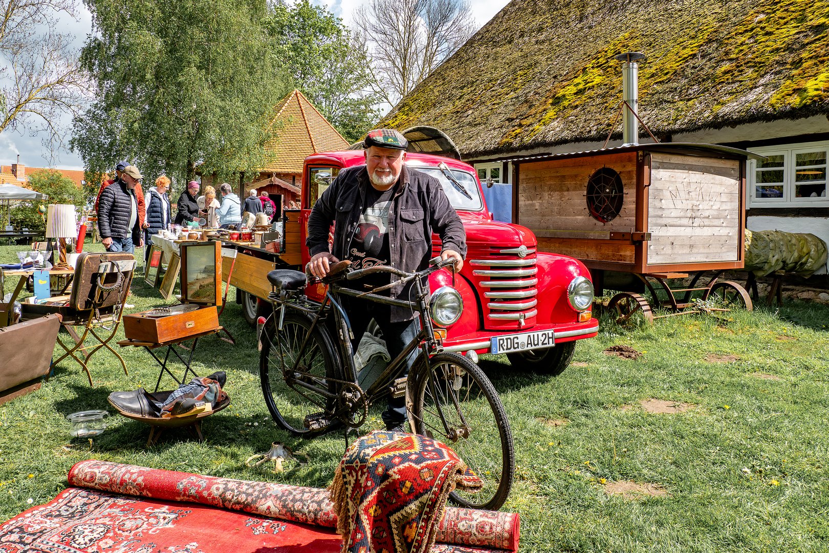 Flohmarkt im Freilichtmuseum Klockenhagen