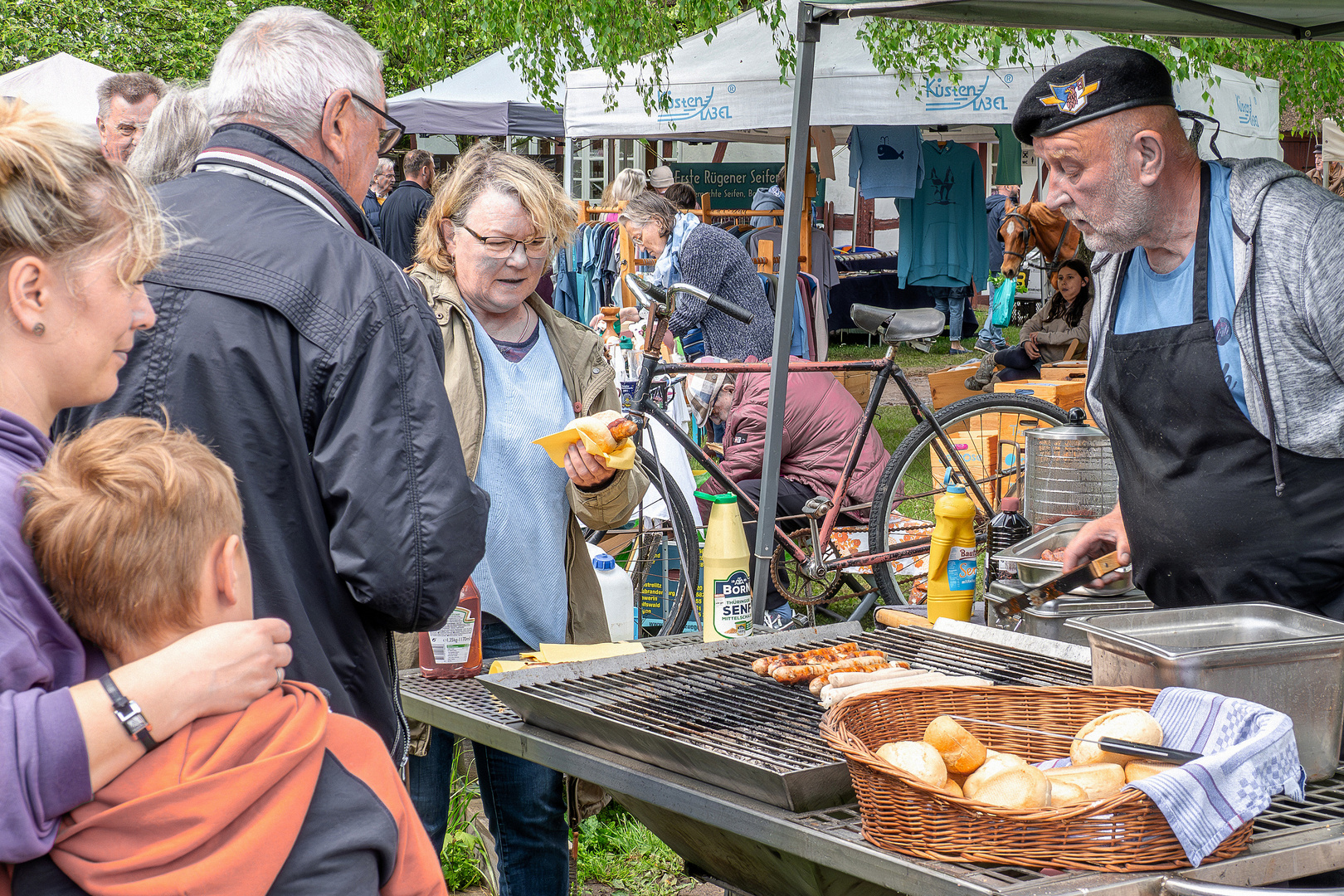 Flohmarkt im Freilichtmuseum Klockenhagen