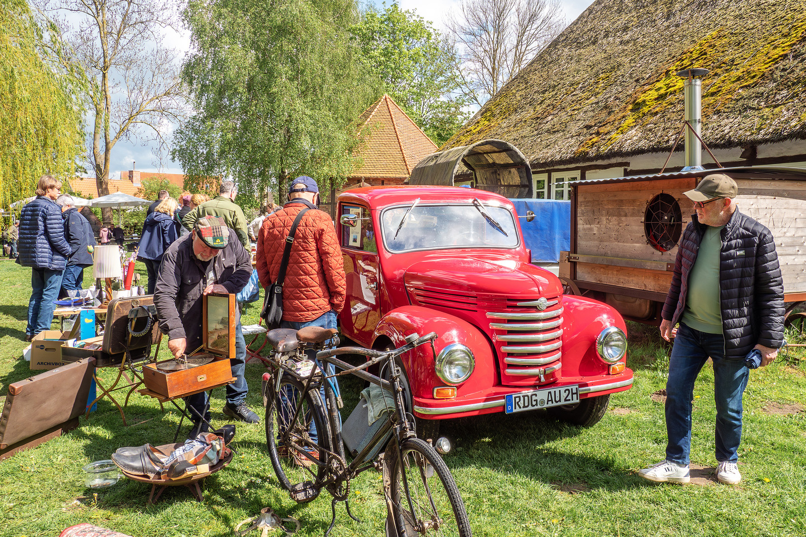 Flohmarkt im Freilichtmuseum Klockenhagen