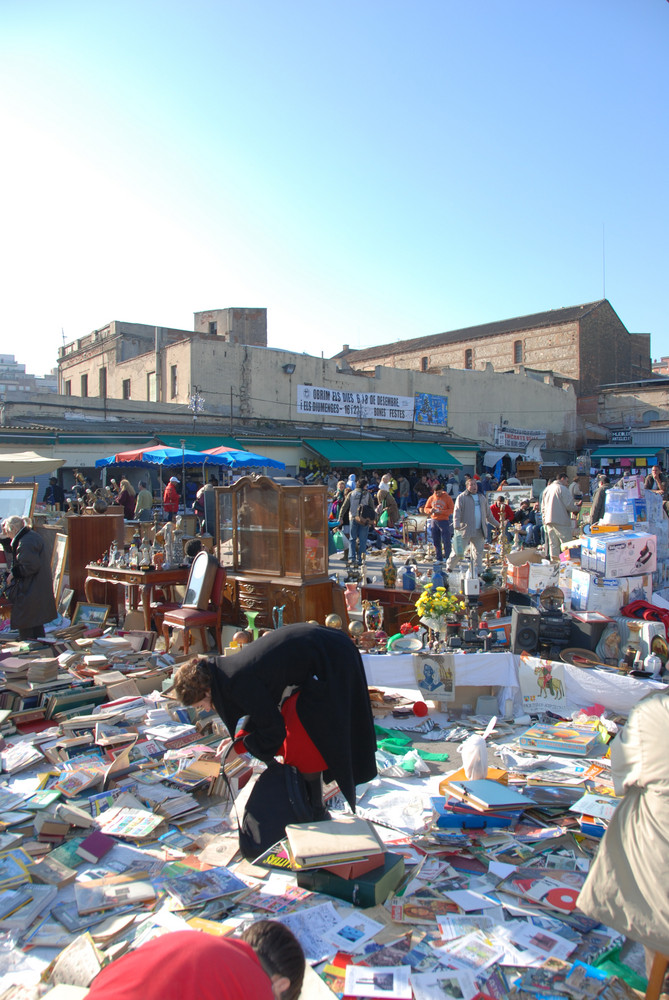 Flohmarkt in Barcelona