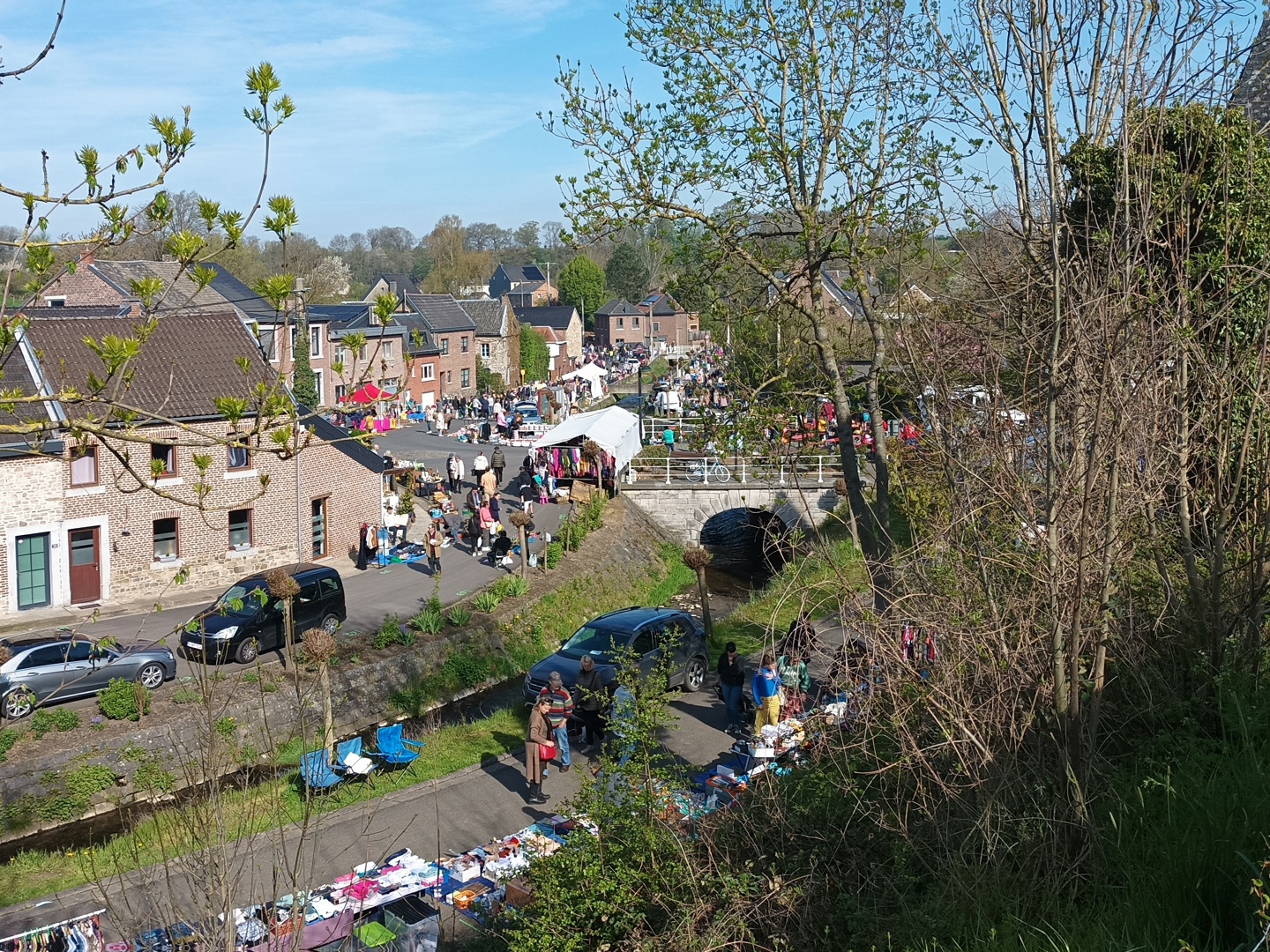 Flohmarkt in Belgien