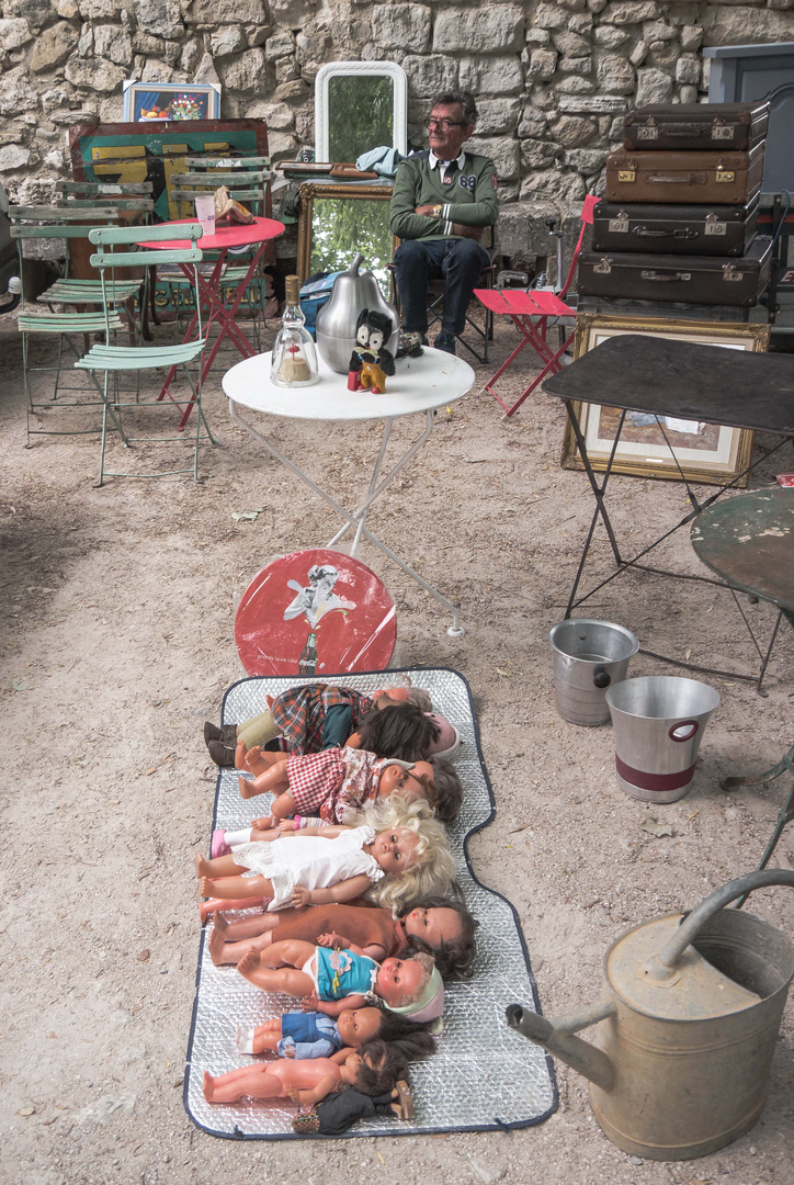 Flohmarkt in der Provence