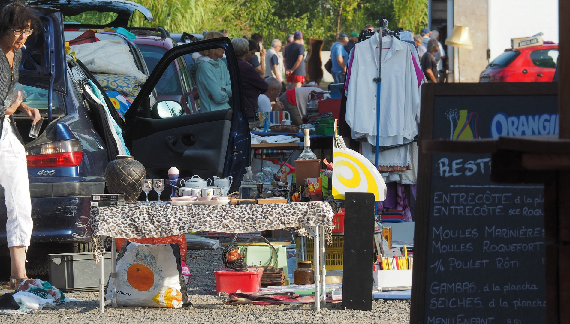 Flohmarkt in Frankreich