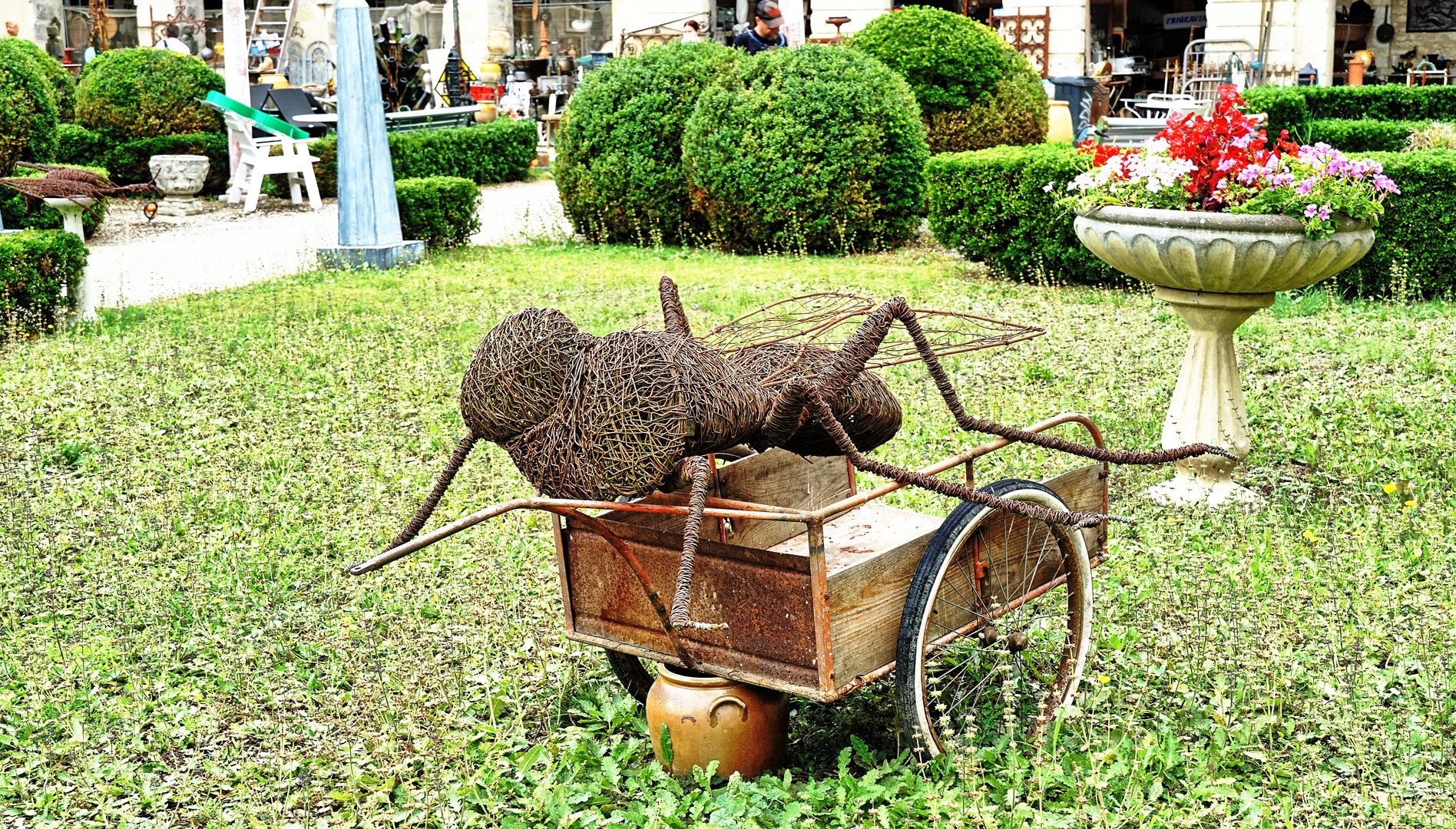 Flohmarkt in Lectoure