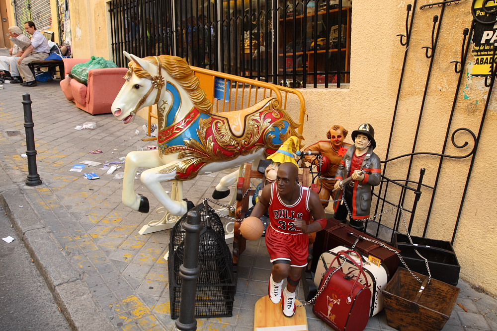 Flohmarkt in Madrid