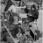 Flohmarkt in Pont L'Evéque (Normandie) 