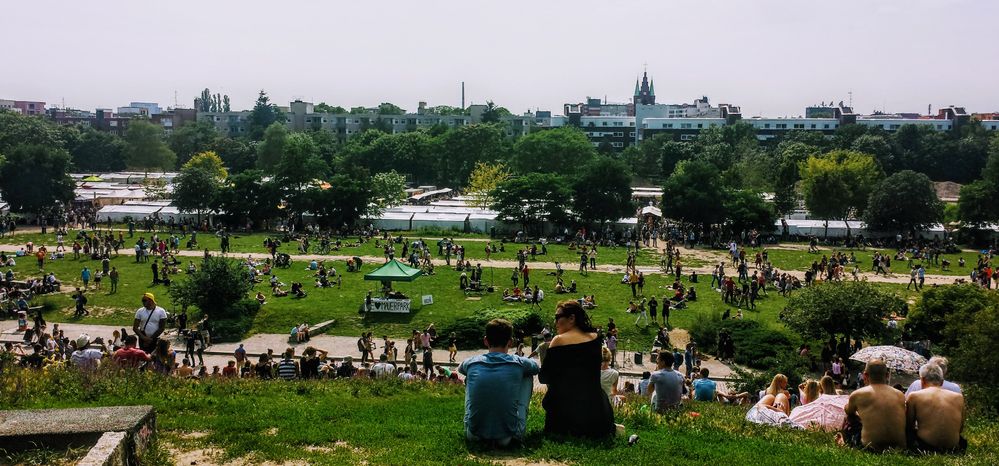 Flohmarkt Mauerpark, Berlin Mitte 2017