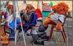 Flohmarkt-Pause