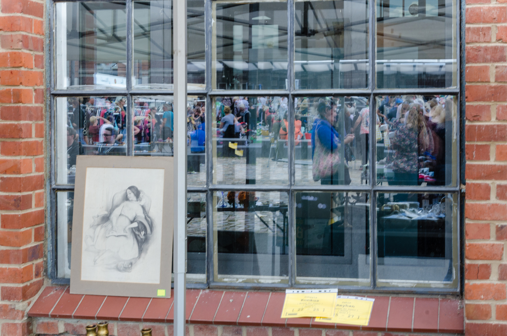 Flohmarkt -Spiegelung 1