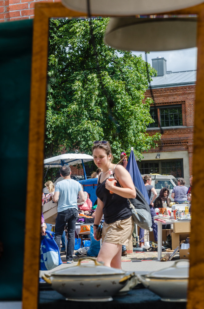 Flohmarkt -Spiegelung 4