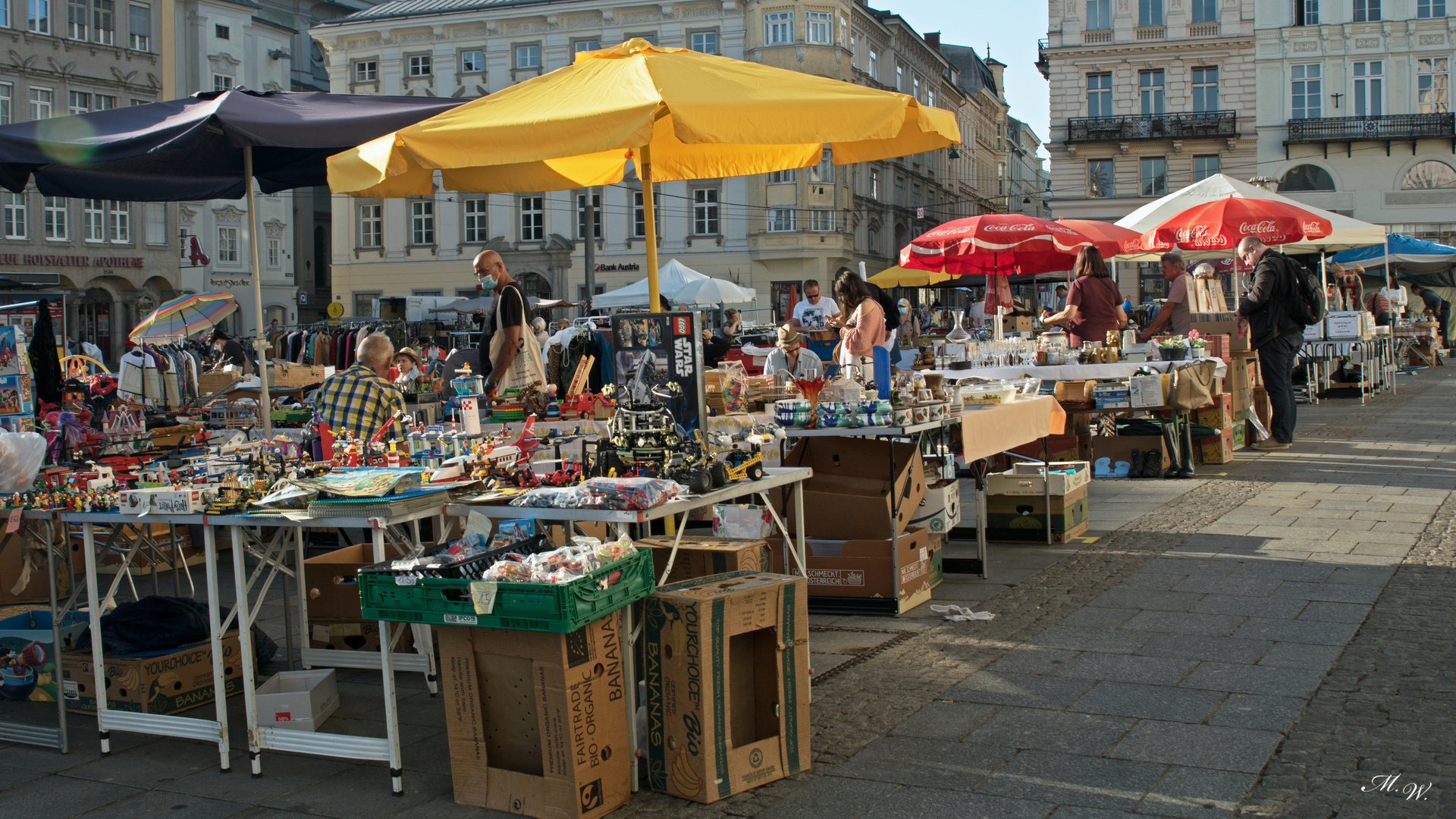 Flohmarkt Stände