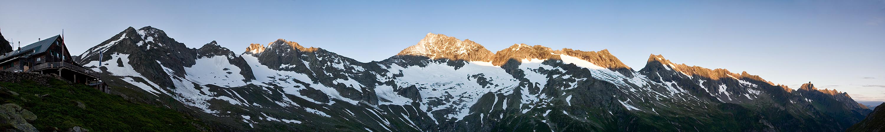 Floitenkamm in der Zillertaler Alpen