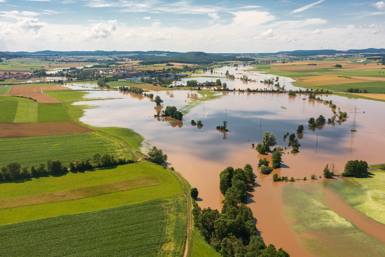 Flooding in Franconia