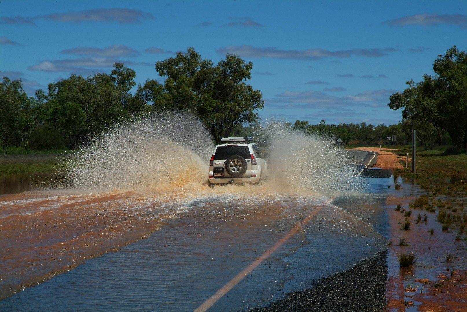 FLOODWAY-WHATER OVER ROAD