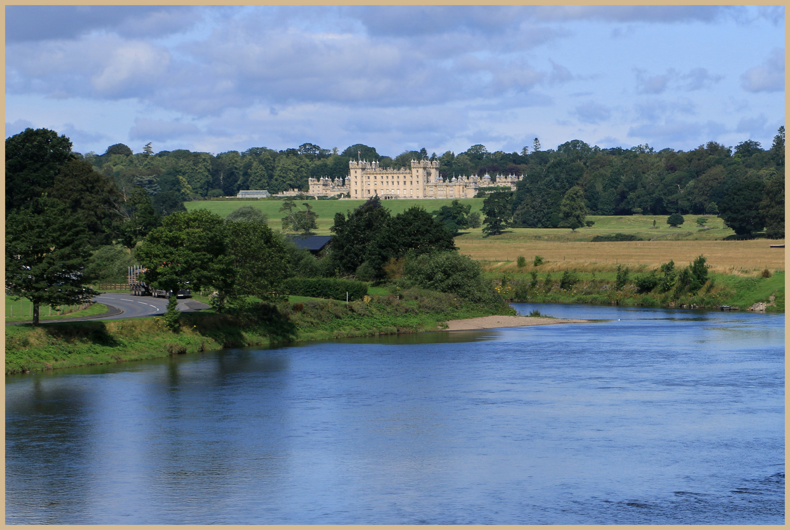 Floors castle at Kelso