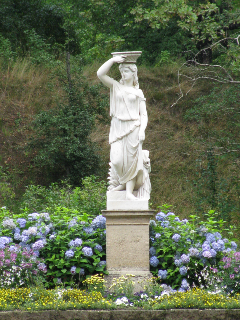 Flora-Statue, Schloss Pillnitz