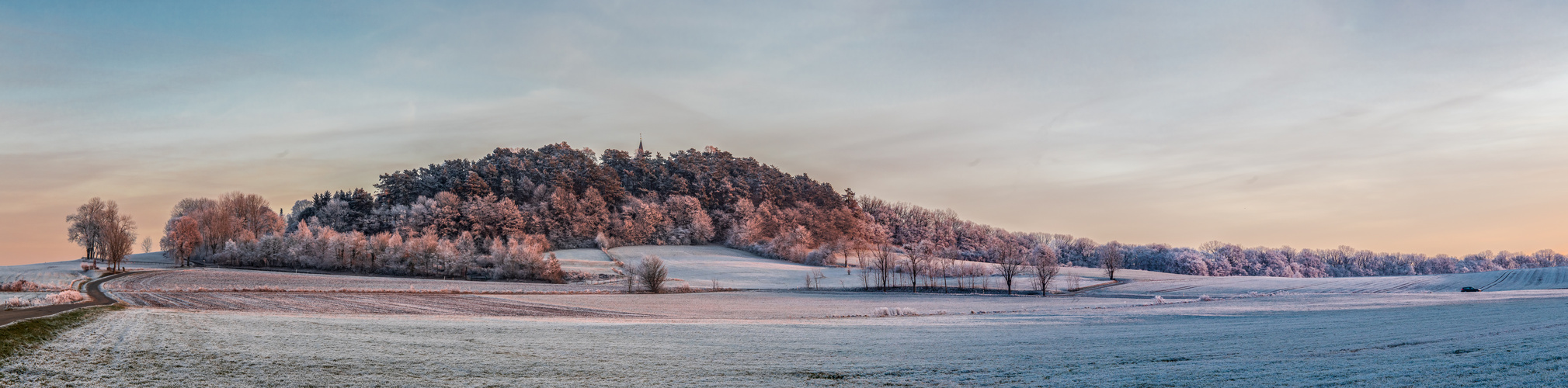 Florenberg im Abendlicht