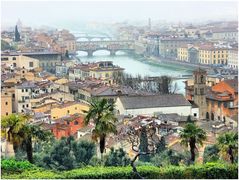 Florence dans la brume