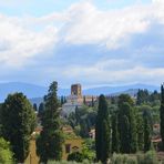 Florence, nestled in the Tuscan hills.